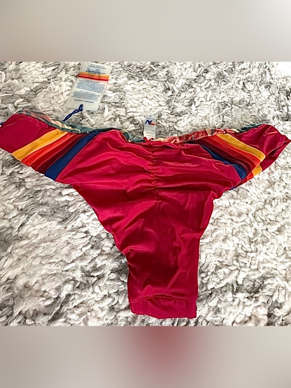 SOLD OUT Aviator Nation Reversible Kauai Bikini Bottom NWT M